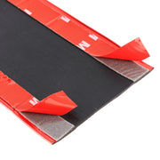 Adesivo decorativo per striscia decorativa per soglia portiera auto in fibra di carbonio placcata universale, dimensioni: 7 cm x 2 m, 7CM x 2M (Gold), 7CM x 2M (Red), 7CM x 2M (Silver)