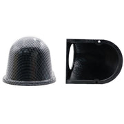 Indicatore turbo boost a luce bianca LED modificato per auto universale da 52 mm 12 V, White Light
