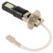 2 fendinebbia LED per auto H3 DC12V / 4,5 W / 6000 K / 360LM con 6 perline lampada CSP, luce bianca, H3 (Black), H3 (Silver)