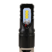 Fendinebbia LED per auto H1 DC12V / 4,5 W / 6000 K / 360 LM da 2 pezzi con 6 perline lampada CSP, luce bianca, H1 (Black), H1 (Silver)