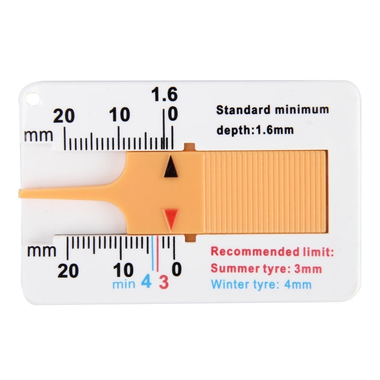 2 pz 0-20mm Piano di Plastica del Battistrada Refinding Turni Refinding Risultato Esiste Compresse del Battistrada di Plastica Calibro di Profondità del Battistrada del Pneumatico, Plastic Tire Tread Depth Gauge, Plastic Tire Tread Depth Gauge(Blue)