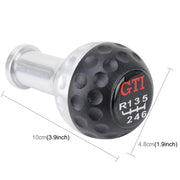 Pomello del cambio manuale o automatico universale adatto a tutte le auto, Black, Blue, Red, Silver