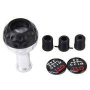 Pomello del cambio manuale o automatico universale adatto a tutte le auto, Black, Blue, Red, Silver