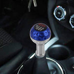 Pomello del cambio manuale o automatico universale adatto a tutte le auto, Black, Blue, Red, Silver
