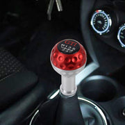 Pomello del cambio manuale o automatico universale adatto a tutte le auto, Black, Blue, Red, Silver