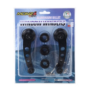 1 paio di avvolgitori manuali per manovelle per porte e finestre per auto universali, Window Winders