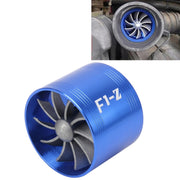 Kit set di ventole per caricabatterie turbo turbo per aspirazione aria a turbina su un lato in acciaio inossidabile universale per auto, Single Side