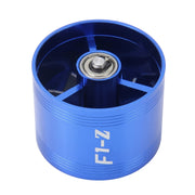 Kit set di ventole per caricabatterie turbo turbo per aspirazione aria a turbina su un lato in acciaio inossidabile universale per auto, Single Side