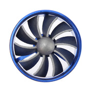 Kit set di ventole per caricabatterie turbo turbo per aspirazione aria a turbina su un lato in acciaio inossidabile universale per auto, Single Side