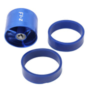 Kit set di ventole per caricabatterie turbo turbo per aspirazione aria a turbina su un lato in acciaio inossidabile universale per auto, Single Side