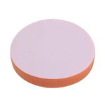 Spugna per cera per auto da 2 pezzi Spugna di forma rotonda Spugna per ceretta ad alta densità, Dimensioni: 18,5 x 18,5 cm, 18.5 x 18.5cm
