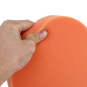 Spugna per cera per auto da 2 pezzi Spugna di forma rotonda Spugna per ceretta ad alta densità, Dimensioni: 18,5 x 18,5 cm, 18.5 x 18.5cm
