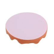 Spugna per cera per auto da 2 pezzi Spugna a forma rotonda e ondulata Spugna per ceretta ad alta densità, Dimensioni: 15 x 15 cm, 15 x 15cm