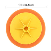 Disco per lucidatura Lucidatrice per auto Dedicato Spugna per cera Spugna per lucidatura Spugna per decontaminazione, Diametro foro per vite: 16 mm, 16mm