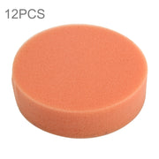 Spugna rotonda ad alta densità, spugna per cera per auto, 12 pezzi, dimensioni: 9,8 x 9,8 cm., 9.8*9.8cm