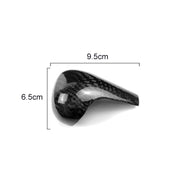 Per la Guida a Sinistra Universale In Fibra di Carbonio Auto Pomello Del Cambio Modificato Leva Del Cambio Pomello per AUDI A4 / A5 / A6 / A7 / Q5 Q7, A7 / Q5 Q7