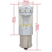2 PCS 1156 60W 1200 LM 6000K Luci di stop per auto per auto Luce di retromarcia con 12 lampade CREE XB-D, DC 12V, 1156
