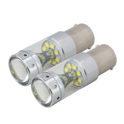 2 luci freno per auto 1157/BAY15D 60W con 12 lampade CREE XB-D, DC 12V, 1157