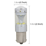 2 luci freno per auto 1157/BAY15D 60W con 12 lampade CREE XB-D, DC 12V, 1157