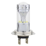 2 fendinebbia per auto H7 60W 1200 LM 6000K con 12 lampade LED CREE XB-D, DC 12V, H7