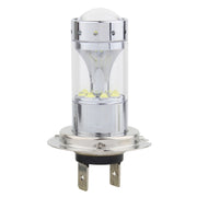 2 fendinebbia per auto H7 60W 1200 LM 6000K con 12 lampade LED CREE XB-D, DC 12V, H7