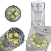 2 fendinebbia per auto H8/H11 60W 1200 LM 6000K con 12 lampade LED CREE XB-D, DC 12V, H8/H11