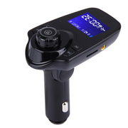 Trasmettitore FM Bluetooth T11 Lettore MP3 per auto con display a LED, supporto doppia ricarica USB, vivavoce, scheda TF e funzione di riproduzione musicale su disco U, T11