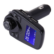 Trasmettitore FM Bluetooth T11 Lettore MP3 per auto con display a LED, supporto doppia ricarica USB, vivavoce, scheda TF e funzione di riproduzione musicale su disco U, T11