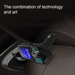 Trasmettitore FM Bluetooth T11 Lettore MP3 per auto con display a LED, supporto doppia ricarica USB, vivavoce, scheda TF e funzione di riproduzione musicale su disco U, T11