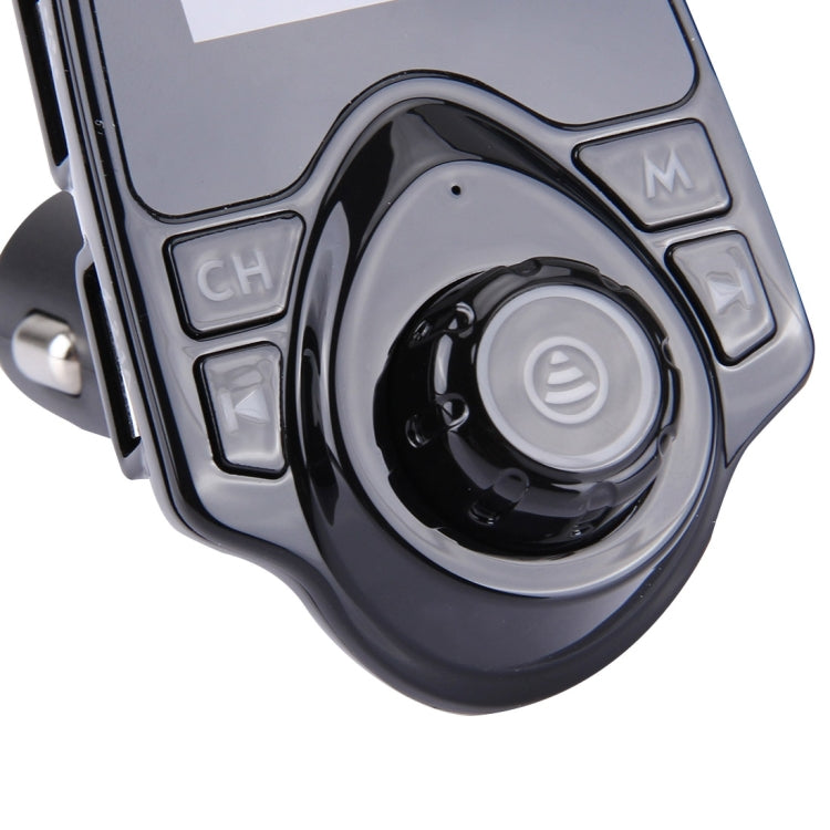 Trasmettitore FM Bluetooth T11 Lettore MP3 per auto con display a LED, supporto doppia ricarica USB, vivavoce, scheda TF e funzione di riproduzione musicale su disco U, T11