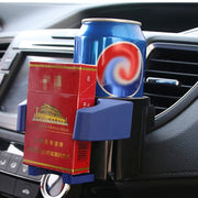 SHUNWEI SD-1027 Car Auto Multifunzionale ABS Air Vent Portabevande Portabicchieri Portacellulare Supporto mobile, SD-1027(Black), SD-1027(Green), SD-1027(Red)