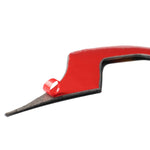 Adesivo decorativo per volante in fibra di carbonio con bandiera tedesca per auto per Mercedes-Benz, Steering Wheel (German Flag A)