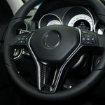 Adesivo decorativo per volante in fibra di carbonio per auto per Mercedes-Benz, Steering Wheel