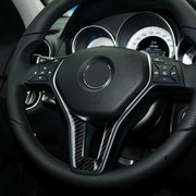 Adesivo decorativo per volante in fibra di carbonio per auto per Mercedes-Benz, Steering Wheel