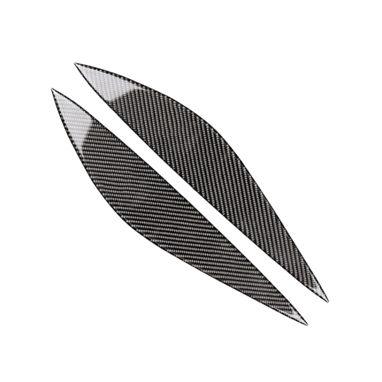 Sopracciglio leggero in fibra di carbonio per auto per Mercedes-Benz W204 Pre-Facelift 2008-2011, For Mercedes-Benz W204