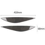 Sopracciglio leggero in fibra di carbonio per auto per Mercedes-Benz W204 Pre-Facelift 2008-2011, For Mercedes-Benz W204