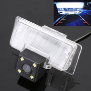 Telecamera retromarcia di backup per auto con visione notturna grandangolare 656x492 Pixel HD impermeabile a 4 LED per Nissan Murano 2016-2017 / Terra 2018 / Sylphy 2008-2019, For Nissan