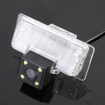 Telecamera retromarcia di backup per auto con visione notturna grandangolare 656x492 Pixel HD impermeabile a 4 LED per Nissan Murano 2016-2017 / Terra 2018 / Sylphy 2008-2019, For Nissan