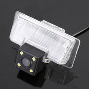 Telecamera retromarcia di backup per auto con visione notturna grandangolare 656x492 Pixel HD impermeabile a 4 LED per Nissan Murano 2016-2017 / Terra 2018 / Sylphy 2008-2019, For Nissan