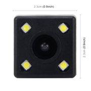 Telecamera retromarcia di backup per auto con visione notturna grandangolare 656x492 Pixel HD impermeabile a 4 LED per Nissan Murano 2016-2017 / Terra 2018 / Sylphy 2008-2019, For Nissan