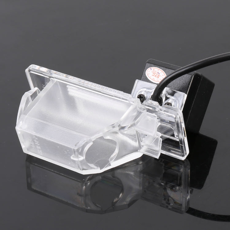 656x492 Pixel HD efficace impermeabile 4 LED visione notturna grandangolare telecamera retromarcia per retromarcia per auto per Nissan Patrol 2017-2018 / Kicks 2017-2018, For Nissan Patrol 2017-2018 / Kicks 2017-2018