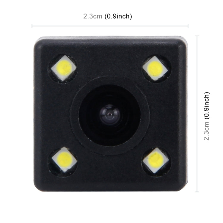 656x492 Pixel HD efficace impermeabile 4 LED visione notturna grandangolare telecamera retromarcia per retromarcia per auto per Nissan Patrol 2017-2018 / Kicks 2017-2018, For Nissan Patrol 2017-2018 / Kicks 2017-2018