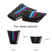 Adesivo decorativo per volante in fibra di carbonio per auto per BMW E90 / E92, Steering Wheel Decorative Sticker A