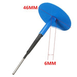 Kit di riparazione pneumatici in gomma con pellicola per unghie a fungo da 24 pezzi da 6 mm, 6mm