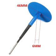 Kit di riparazione pneumatici in gomma con pellicola per unghie a fungo da 24 pezzi da 6 mm, 6mm