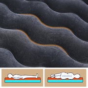 Materasso gonfiabile da viaggio universale per auto, letto ad aria, divano con sedile posteriore da campeggio, dimensioni: 90 x 135 cm