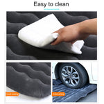 Materasso gonfiabile da viaggio universale per auto, letto ad aria, divano con sedile posteriore da campeggio, dimensioni: 90 x 135 cm