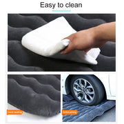 Materasso gonfiabile da viaggio universale per auto, letto ad aria, divano con sedile posteriore da campeggio, dimensioni: 90 x 135 cm