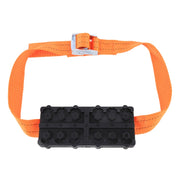 2 PZ Catene da neve per auto universali Fango Pneumatici Tappetino per trazione Catena per ruote Tracce antiscivolo Auto Inverno Strada Strumento di svolta Antiscivolo Grip Tracce, Anti Slip Grip Tracks