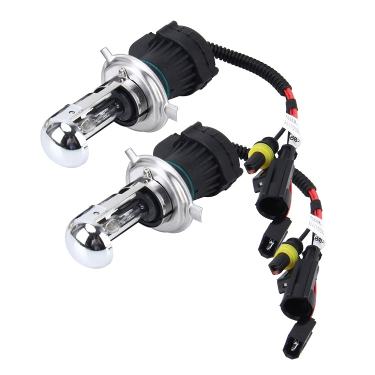 2 PZ H4 55W 4300K Lampadine HID Lampade allo xeno, CA 12V, H4